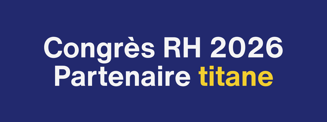 Congrès RH 2026 — Partenaire titane